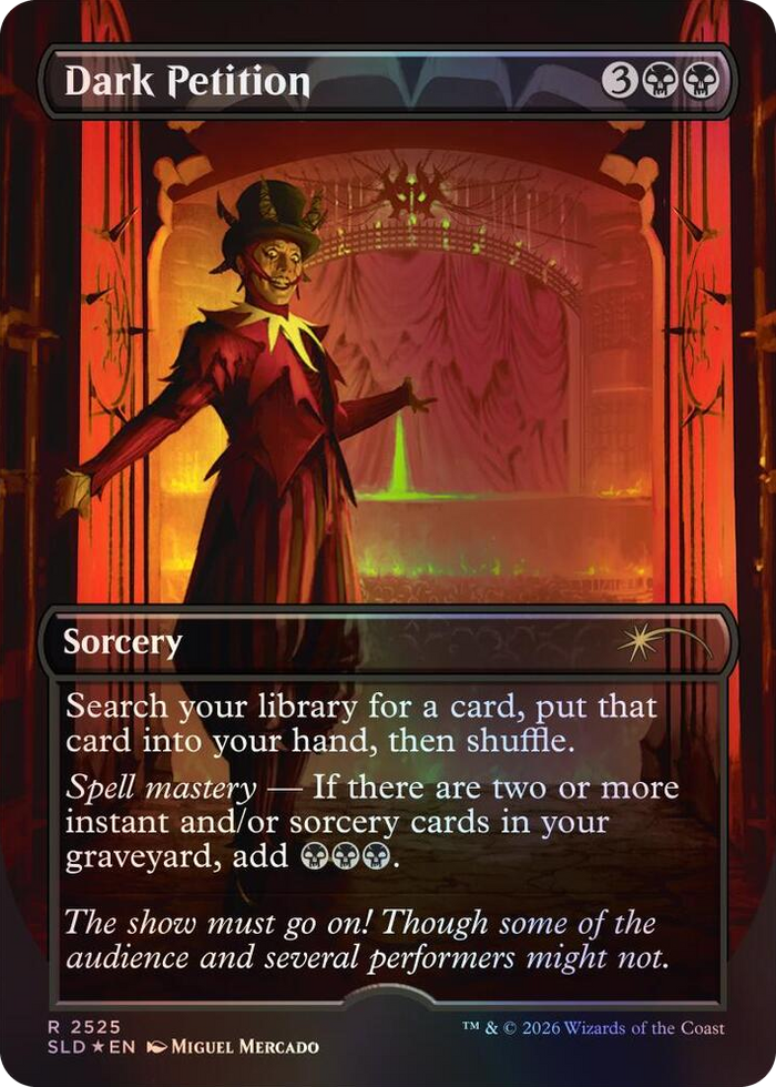 Dark Petition #2525 R - Secret Lair Drop Series Pokemon card