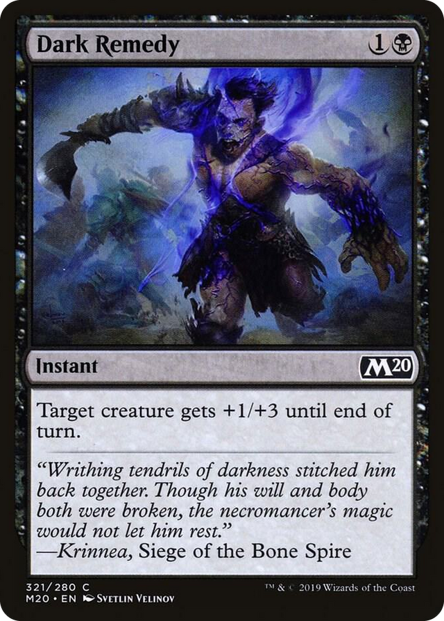 0321 Dark Remedy C Core Set 2020