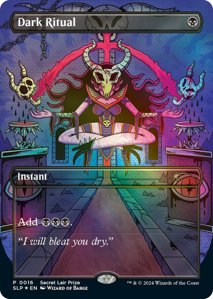 Dark Ritual #16 P - Secret Lair Showdown Pokemon card