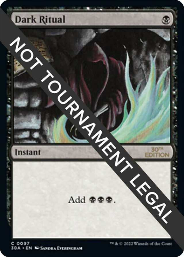 0097 Dark Ritual C 30th Anniversary Edition