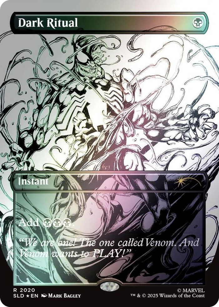 Dark Ritual (2020) (Rainbow Foil) #2020 R - Secret Lair Drop Series Pokemon card