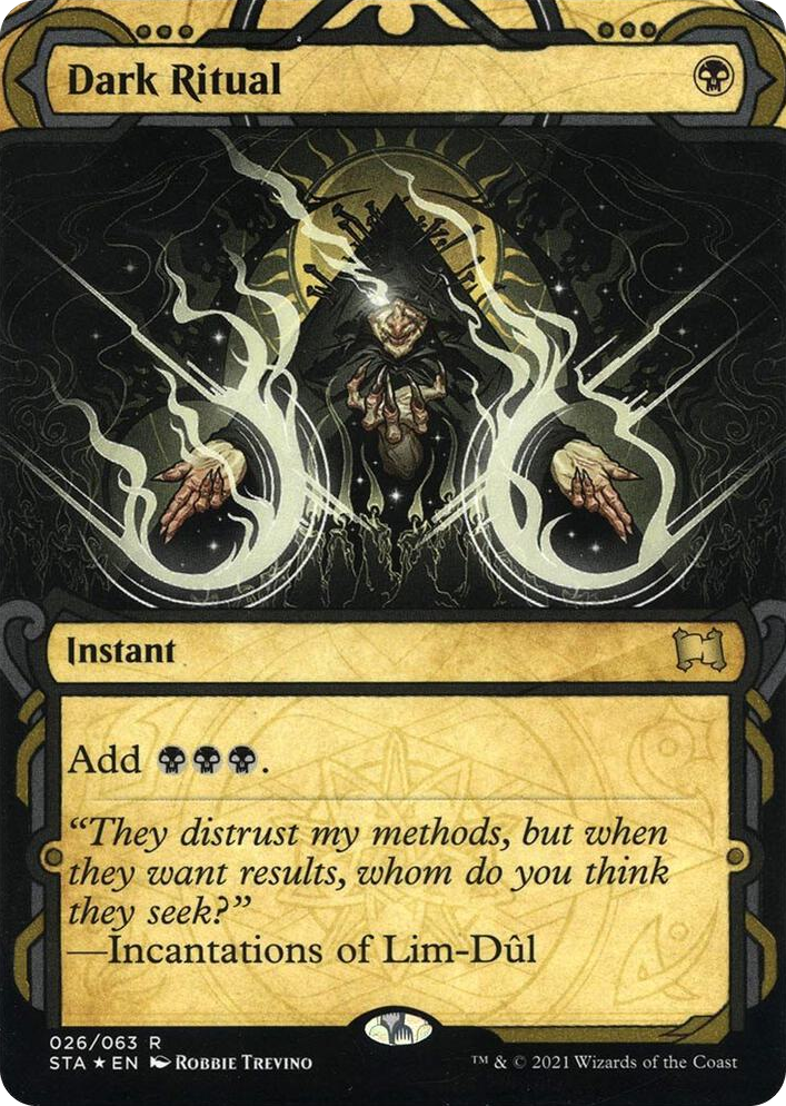 0026 Dark Ritual (Foil Etched) R Strixhaven: Mystical Archive