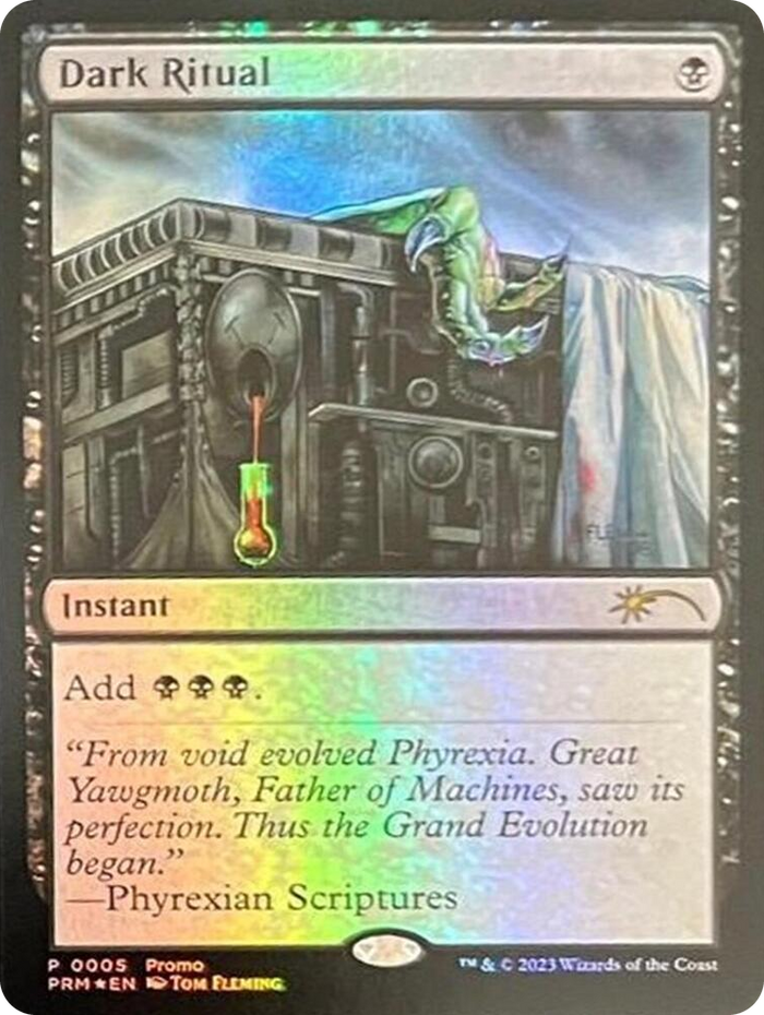Dark Ritual (Graphic Novel Insert) #5 P - Media Promos Pokemon card