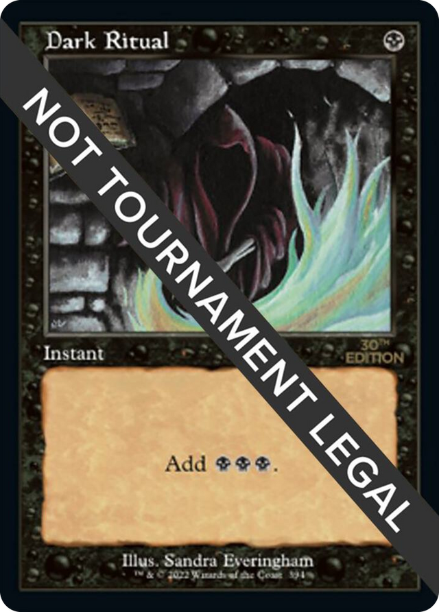 0394 Dark Ritual (Retro Frame) C 30th Anniversary Edition