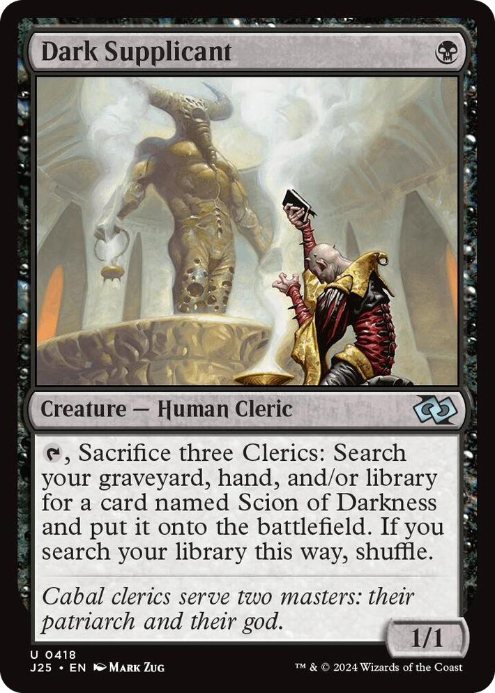 0418 Dark Supplicant U Foundations Jumpstart