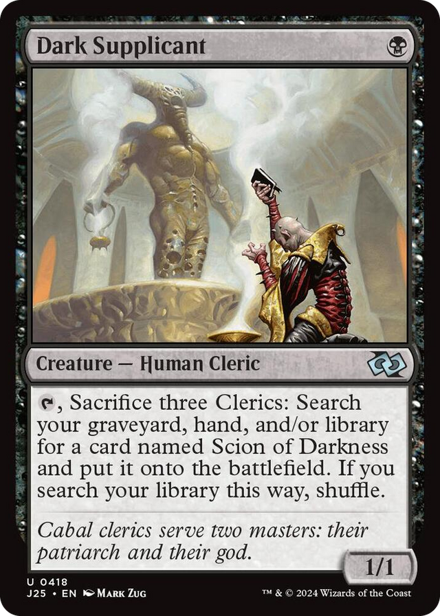 0418 Dark Supplicant U Foundations Jumpstart