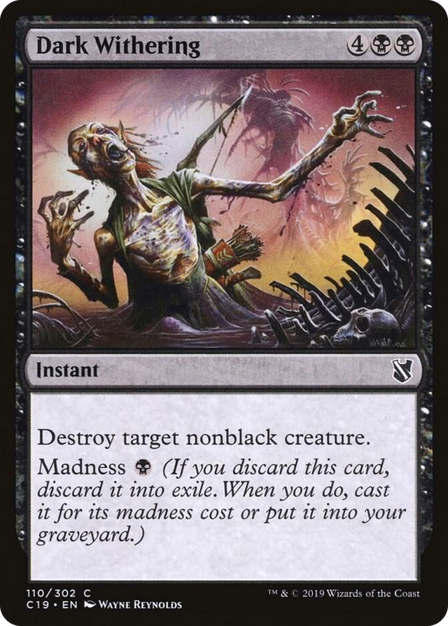 0110 Dark Withering C Commander 2019
