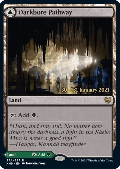 0254 Darkbore Pathway R Prerelease Cards