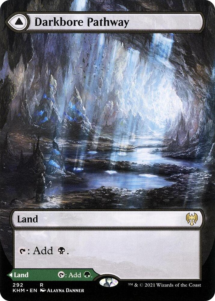 0292 Darkbore Pathway (Borderless) R Kaldheim