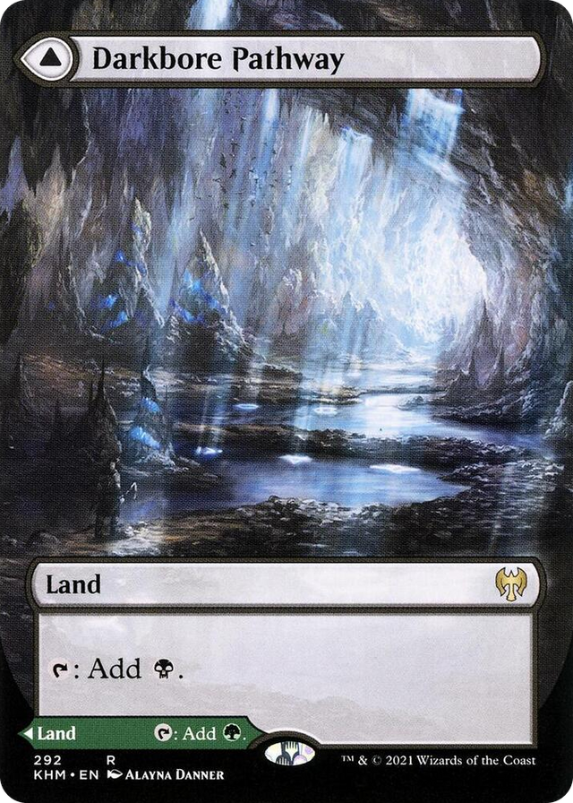 0292 Darkbore Pathway (Borderless) R Kaldheim