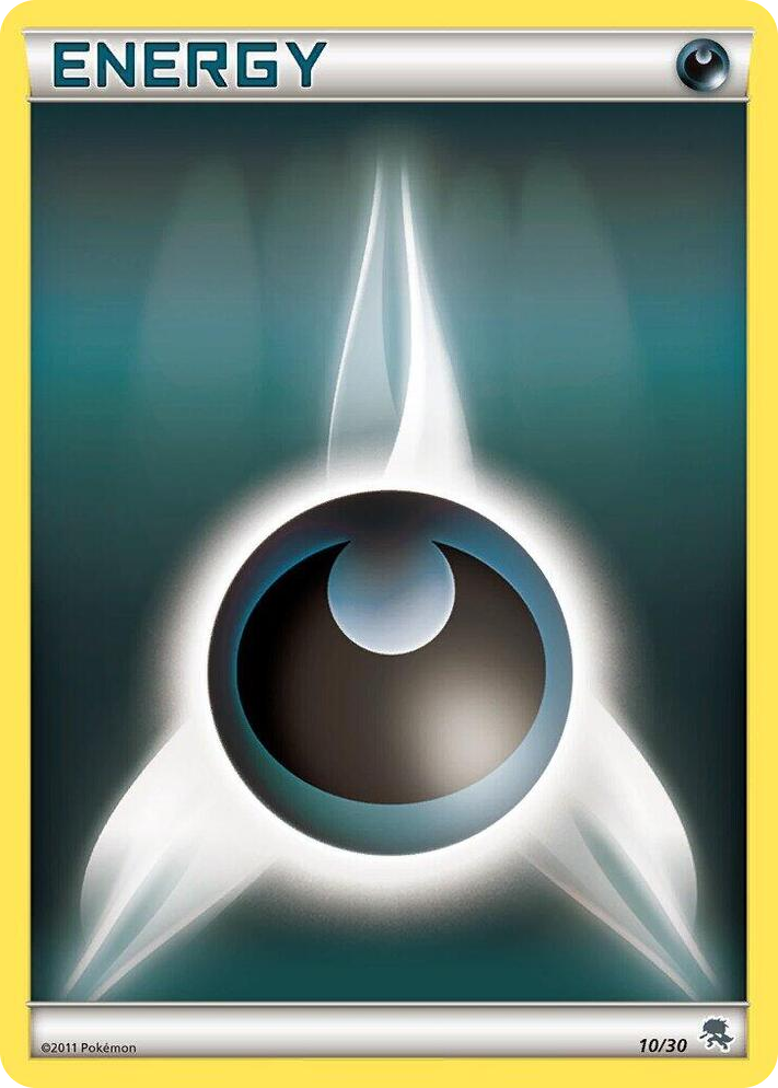 0010 Darkness Energy (#10) Common BW Trainer Kit: Excadrill & Zoroark