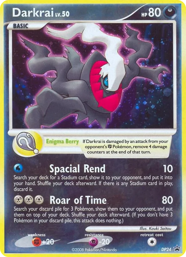 DP024 Darkrai - DP24 Promo Diamond and Pearl Promos