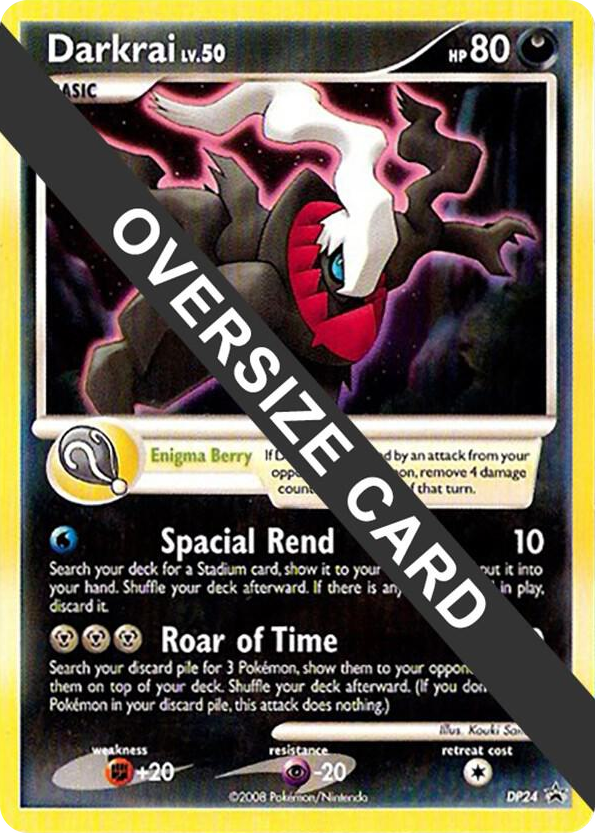 DP024 Darkrai - DP24 (DP Black Star Promos) Promo Jumbo Cards