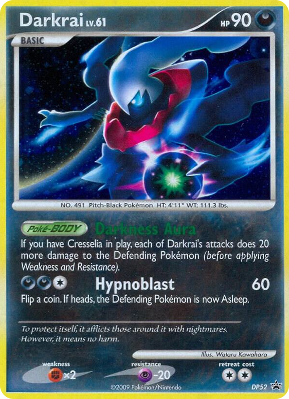 DP052 Darkrai - DP52 Promo Diamond and Pearl Promos