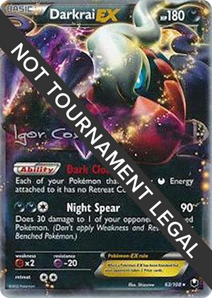 0063 Darkrai EX - 2012 (Igor Costa) Ultra Rare World Championship Decks