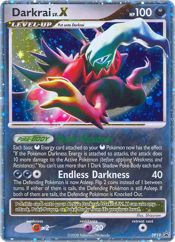 DP019 Darkrai LV.X - DP19 Promo Diamond and Pearl Promos