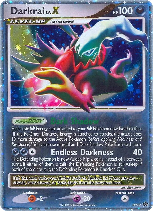 DP019 Darkrai LV.X - DP19 Promo Diamond and Pearl Promos