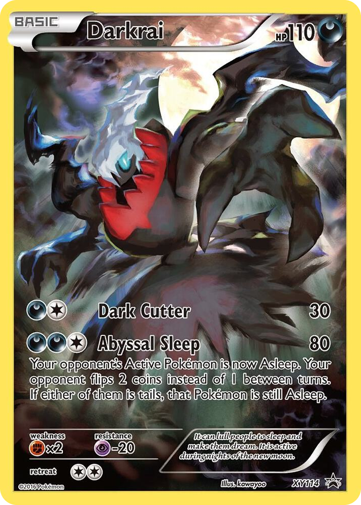 XY114 Darkrai - XY114 Promo XY Promos