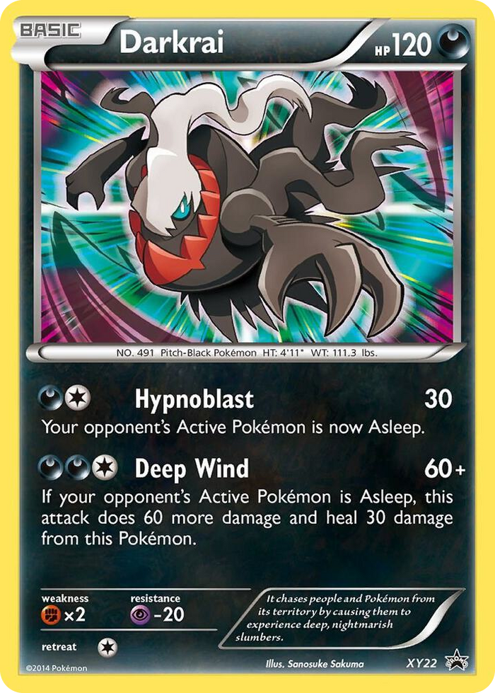 XY022 Darkrai - XY22 Promo XY Promos