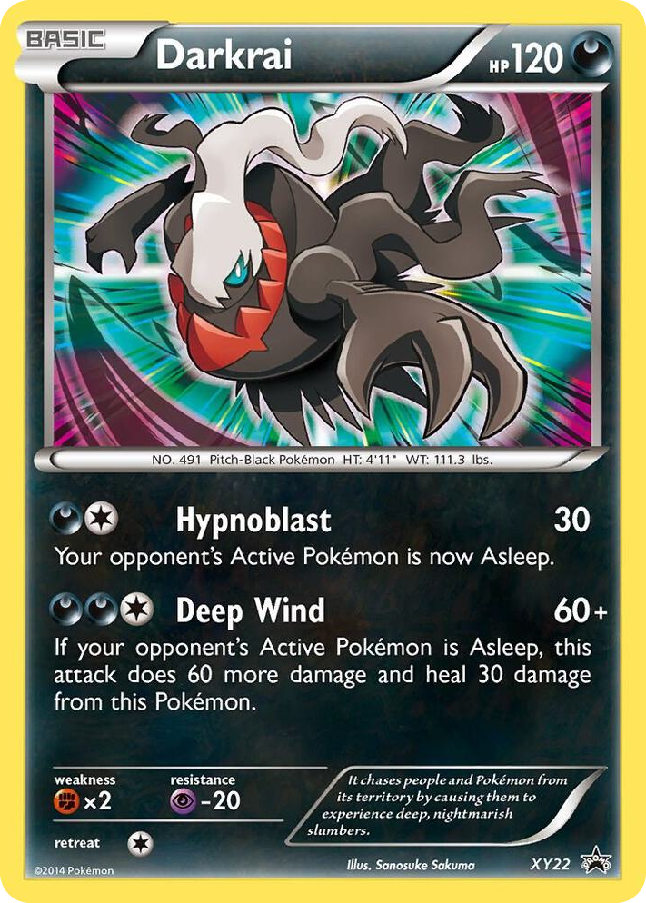 XY022 Darkrai - XY22 Promo XY Promos