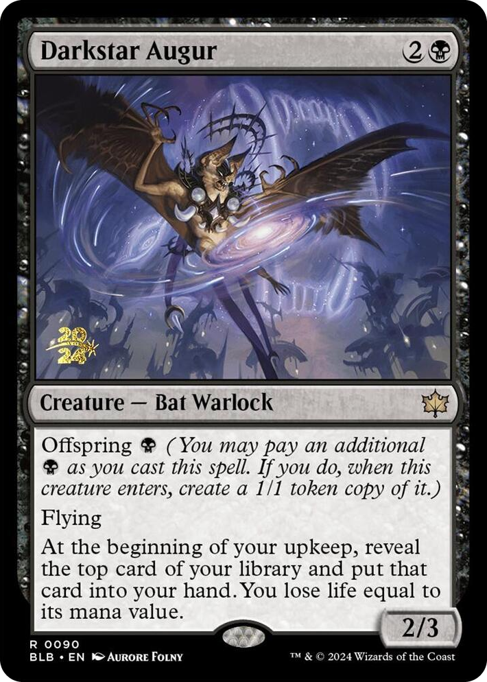 0090 Darkstar Augur R Prerelease Cards