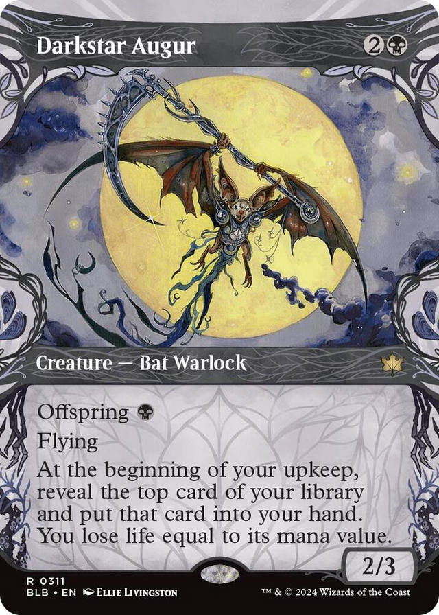 0311 Darkstar Augur (Showcase) R Bloomburrow