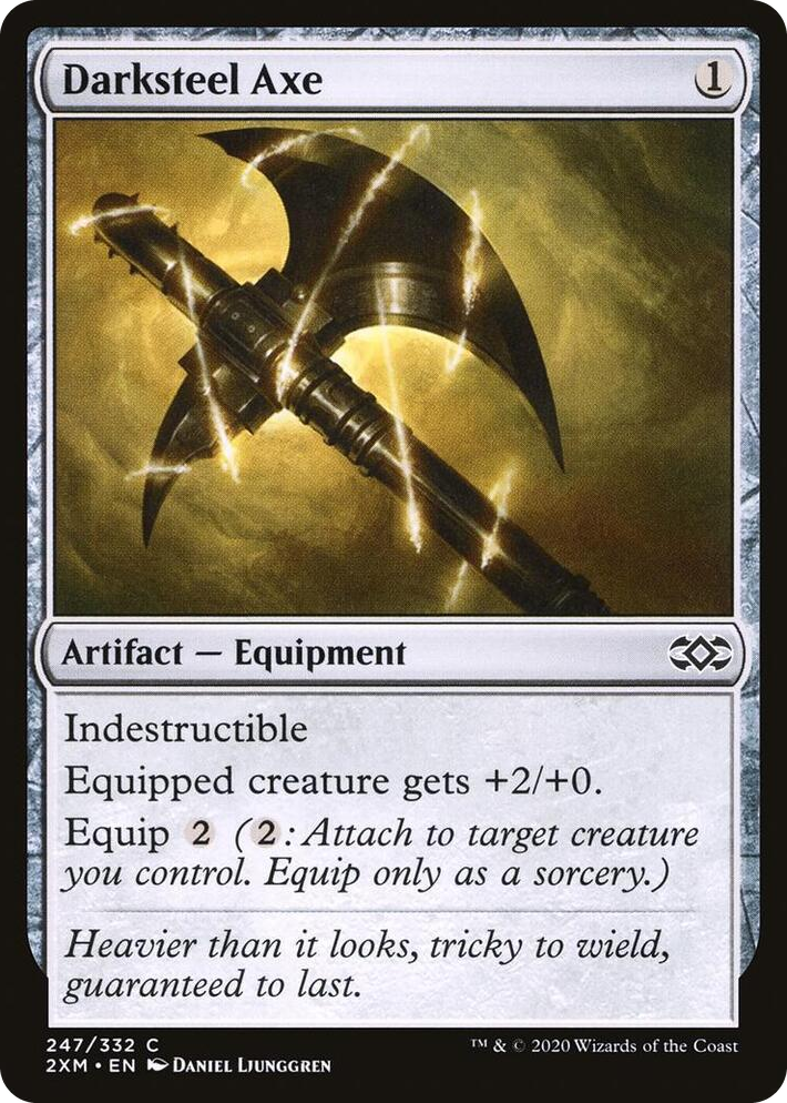 0247 Darksteel Axe C Double Masters