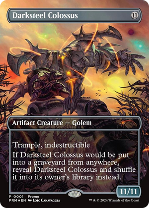 0001 Darksteel Colossus P Unique and Miscellaneous Promos