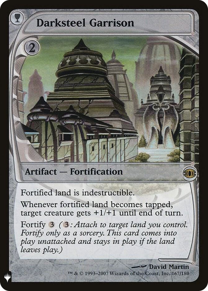 Darksteel Garrison #167 R - The List Reprints Pokemon card