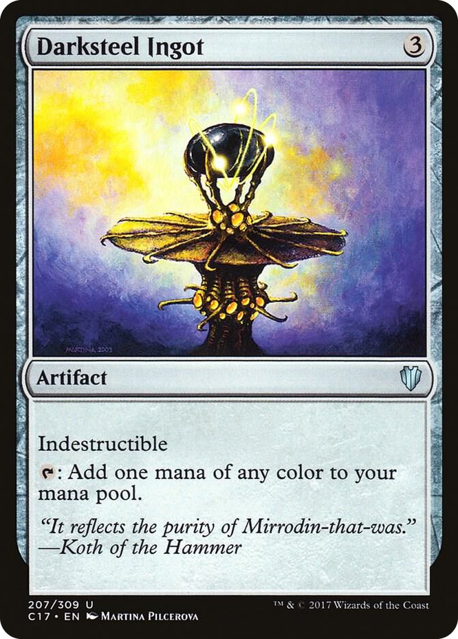0207 Darksteel Ingot U Commander 2017