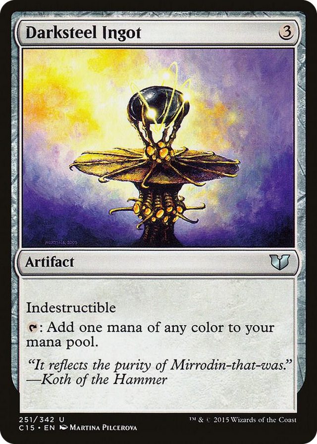 0251 Darksteel Ingot U Commander 2015