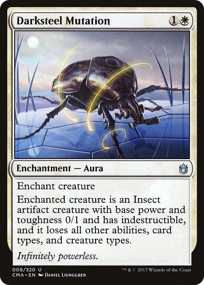 Darksteel Mutation #9 U - Commander Anthology Pokemon card