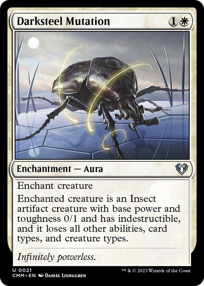 0021 Darksteel Mutation U Commander Masters