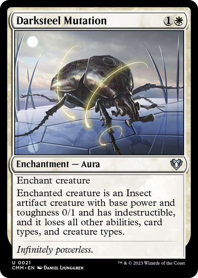 0021 Darksteel Mutation U Commander Masters