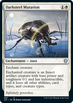 0087 Darksteel Mutation U Commander 2021