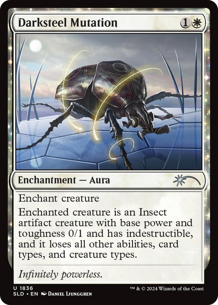 Darksteel Mutation #1836 U - Secret Lair Drop Series Pokemon card