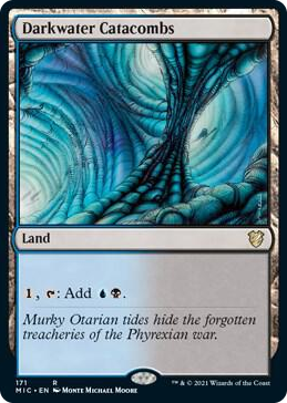 0171 Darkwater Catacombs R Commander: Innistrad: Midnight Hunt