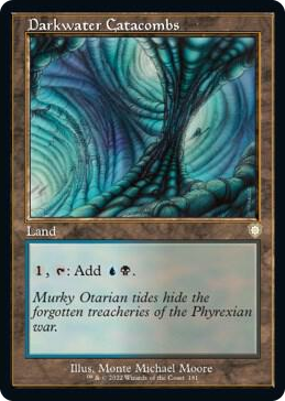 0181 Darkwater Catacombs (Retro Frame) R Commander: The Brothers' War