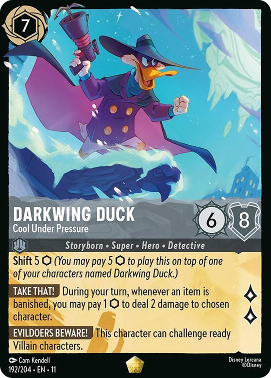 0192 Darkwing Duck - Cool Under Pressure Legendary Winterspell