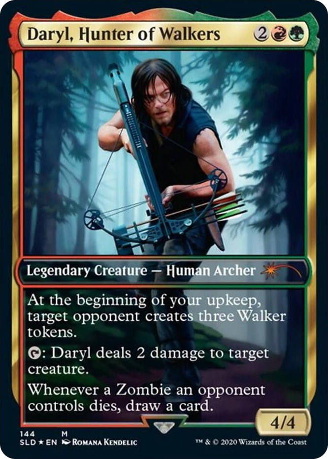 Daryl, Hunter of Walkers #144 M - Secret Lair Drop Series Pokemon card