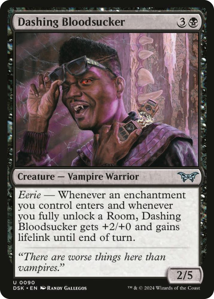 0090 Dashing Bloodsucker U Duskmourn: House of Horror
