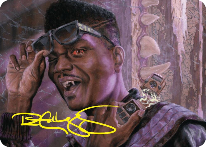 Dashing Bloodsucker Art Card (Gold-Stamped Signature) #6 S - Art Series: Duskmourn: House of Horror Pokemon card