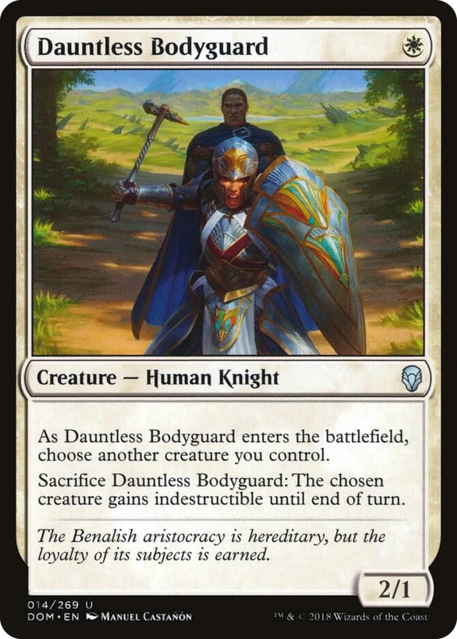 0014 Dauntless Bodyguard U Dominaria