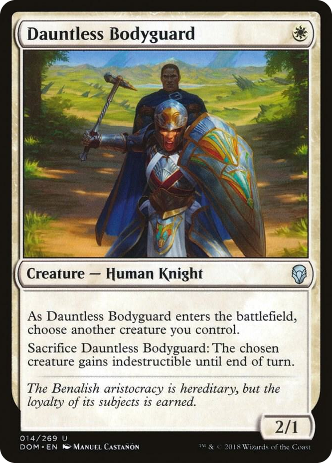 0014 Dauntless Bodyguard U Dominaria
