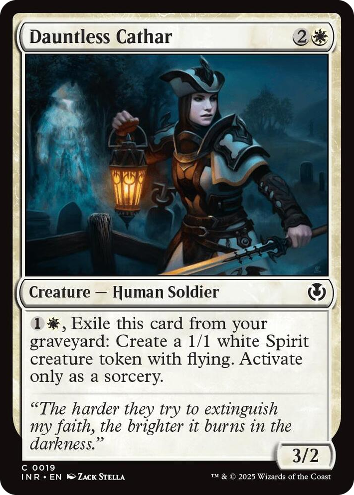 0019 Dauntless Cathar C Innistrad Remastered