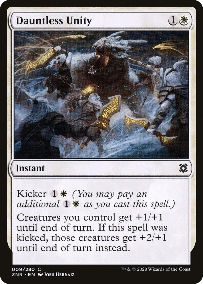 0009 Dauntless Unity C Zendikar Rising