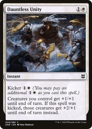 0009 Dauntless Unity C Zendikar Rising