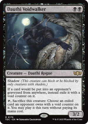 0176 Dauthi Voidwalker R Commander: Tarkir: Dragonstorm