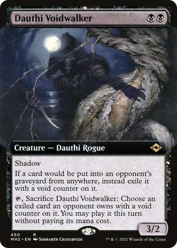 0450 Dauthi Voidwalker (Extended Art) R Modern Horizons 2