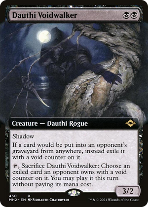 0450 Dauthi Voidwalker (Extended Art) R Modern Horizons 2